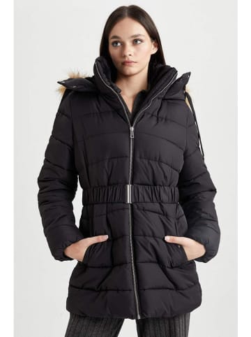DeFacto Steppjacke in Schwarz