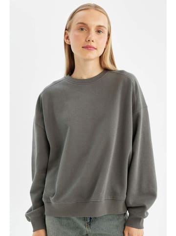 DeFacto Sweatshirt in Grau