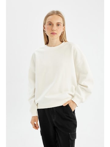 DeFacto Bluza w kolorze kremowym