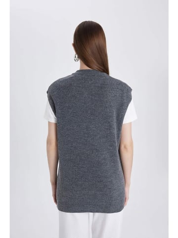 DeFacto Sweter w kolorze szarym