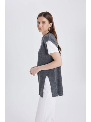 DeFacto Sweter w kolorze szarym