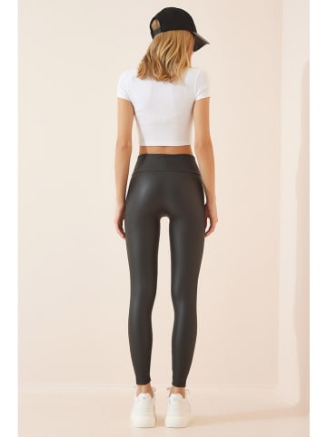 Happiness Istanbul Legginsy w kolorze czarnym