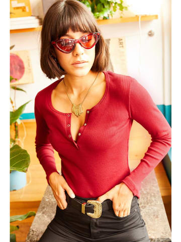 Happiness Istanbul Koszulka w kolorze czerwonym