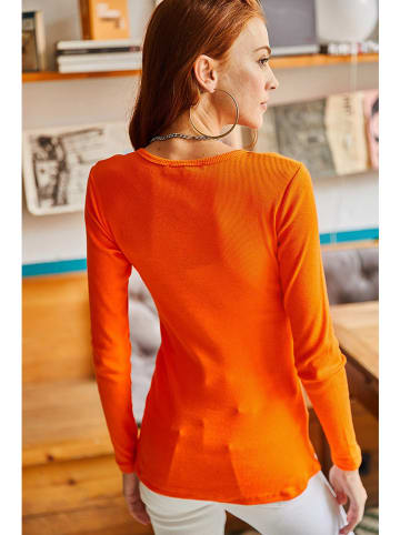 Olalook Longsleeve oranje