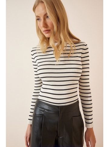 Happiness Istanbul Longsleeve in Weiß