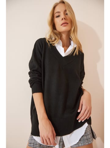 Happiness Istanbul Pullover in Schwarz