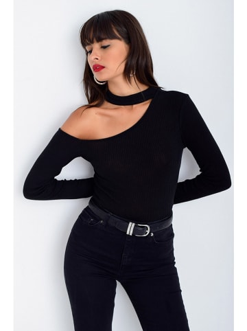 Cool and sexy Longsleeve in Schwarz