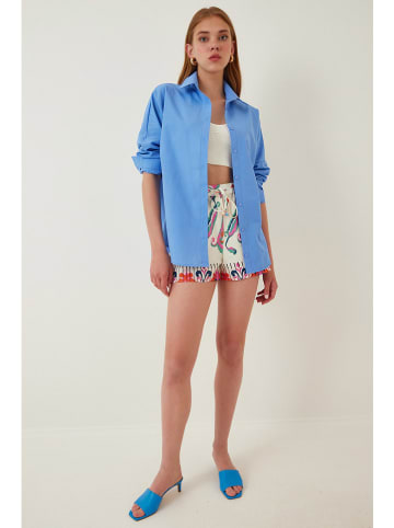 Hapiness Istanbul Koszula w kolorze błękitnym