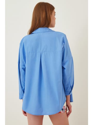 Hapiness Istanbul Koszula w kolorze błękitnym