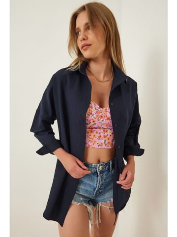 Happiness Istanbul Blouse donkerblauw