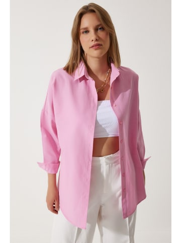 Happiness Istanbul Koszula w kolorze jasnoróżowym