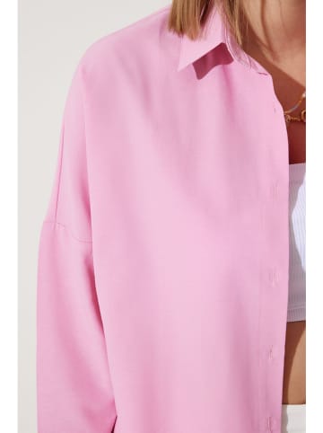 Happiness Istanbul Hemd in Rosa