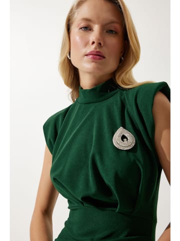 Happiness Istanbul Jurk groen