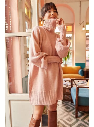 Olalook Strickkleid in Rosa
