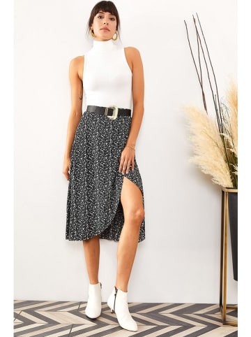 trendyol Spódnica w kolorze czarno-białym