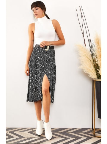 trendyol Spódnica w kolorze czarno-białym