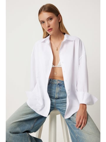 Happiness Istanbul Koszula w kolorze białym