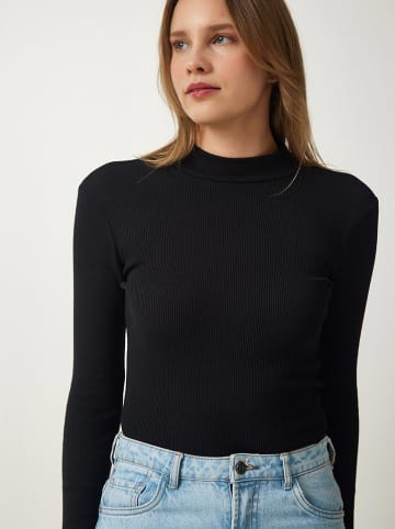 Happiness Istanbul Longsleeve in Schwarz