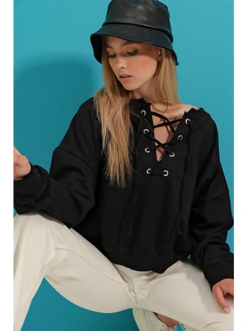 Trend Alacati Bluza w kolorze czarnym