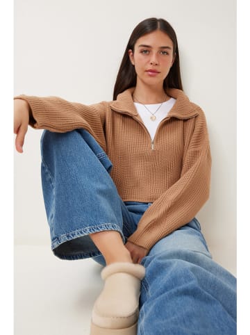 Happiness Istanbul Pullover in Camel