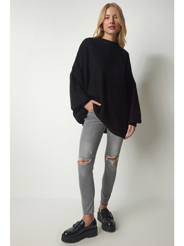 Happiness Istanbul Sweter w kolorze czarnym
