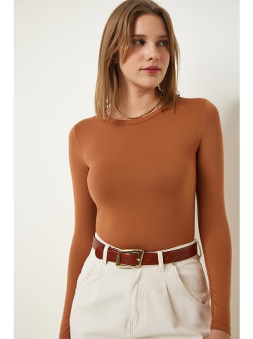 Happiness Istanbul Longsleeve in Camel