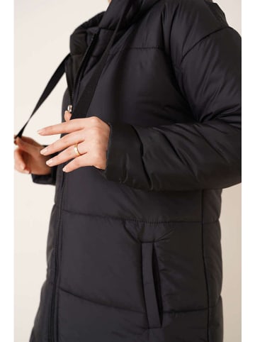 Bigdart Wintermantel in Schwarz