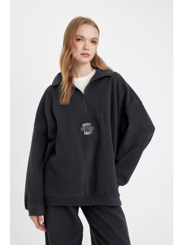 DeFacto Bluza w kolorze czarnym