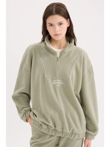 DeFacto Sweatshirt in Grün
