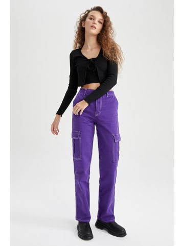 DeFacto Kardigan w kolorze czarnym