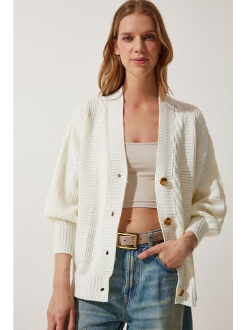 Happiness Istanbul Cardigan in Creme