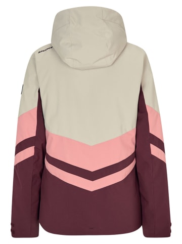 Ziener Ski-/ Snowboardjacke "Telia" in Rot/ Beige
