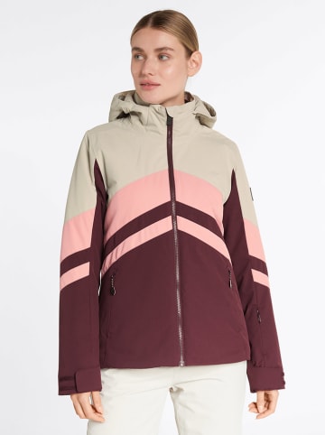 Ziener Ski-/ Snowboardjacke "Telia" in Rot/ Beige