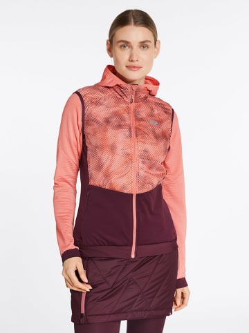 Ziener Hybride bodywarmer "Nanja" rood/roze