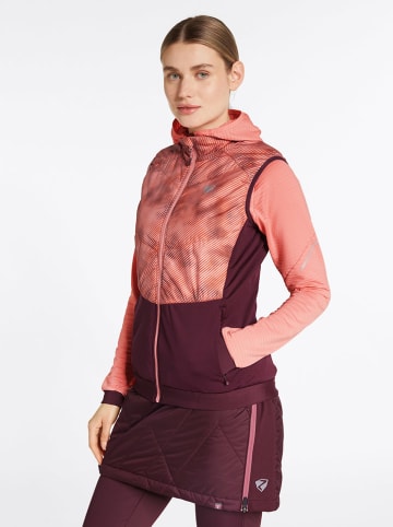 Ziener Hybride bodywarmer "Nanja" rood/roze