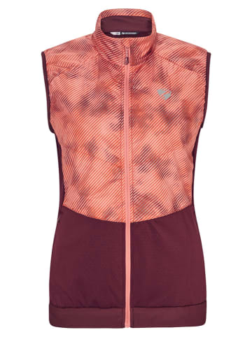 Ziener Hybridweste "Nanja" in Rot/ Pink