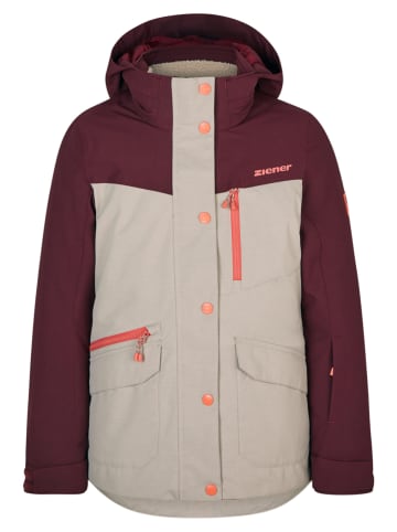 Ziener Ski-/snowboardjas "Anoki" beige