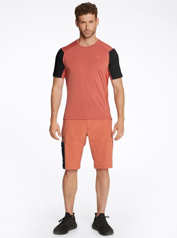 Ziener Szorty kolarskie "Nexil X-Gel" w kolorze łososiowym