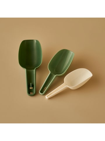 BELLA MAISON 3-delige set: maatlepels "Alvis" groen/beige