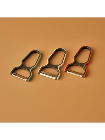 BELLA MAISON 3-delige set: dunschillers rood/wit/groen