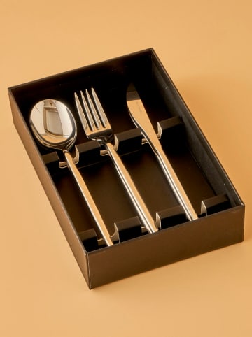 BELLA MAISON 18-delige bestekset "Siena" zilverkleurig