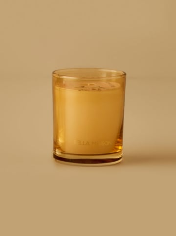 BELLA MAISON Geurkaars "Amberwood Trail" geel - 120 g