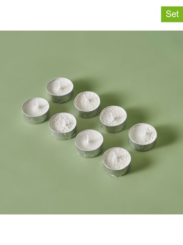 BELLA MAISON Podgrzewacze (8 szt.) "Flor" w kolorze białym