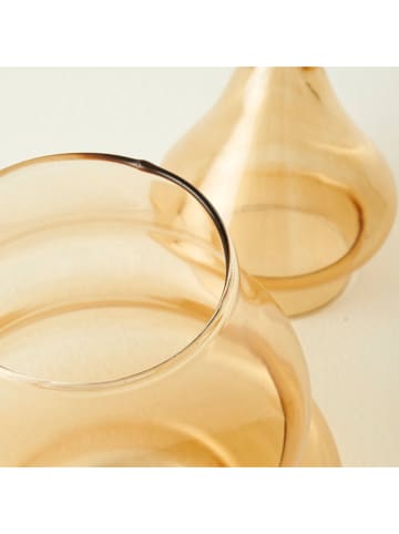 BELLA MAISON Dekoracja w kolorze brzoskwiniowym - wys. 26 x Ø 18 cm