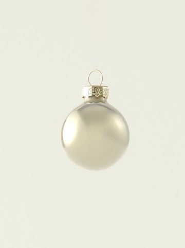 BELLA MAISON 9-delige kerstballenset bruin/wit