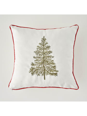 BELLA MAISON Kussenhoes wit/rood