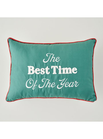 BELLA MAISON Kussenhoes petrol