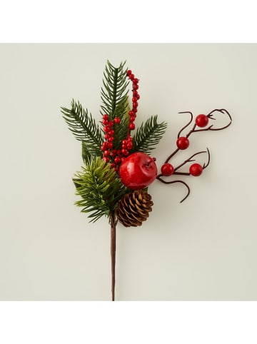 BELLA MAISON Kunstplant groen/rood - (H)28 cm