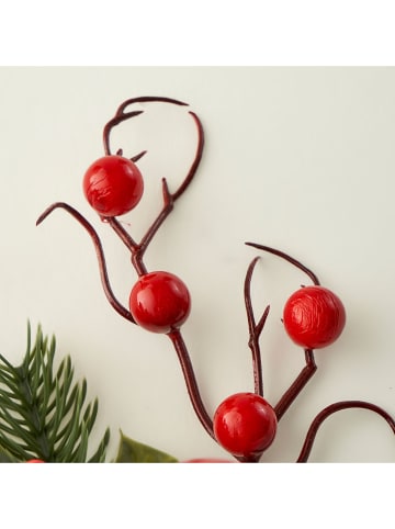 BELLA MAISON Kunstplant groen/rood - (H)28 cm