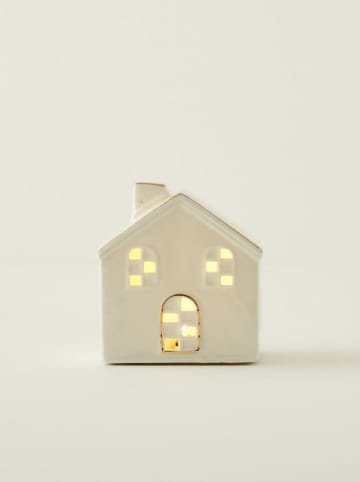 BELLA MAISON Dekoobjekt mit LED-Beleuchtung in Creme - (B)11 x (H)12 x (T)10 cm